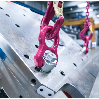 Utilisation de l'anneau de levage RUD ACP-TURNADO