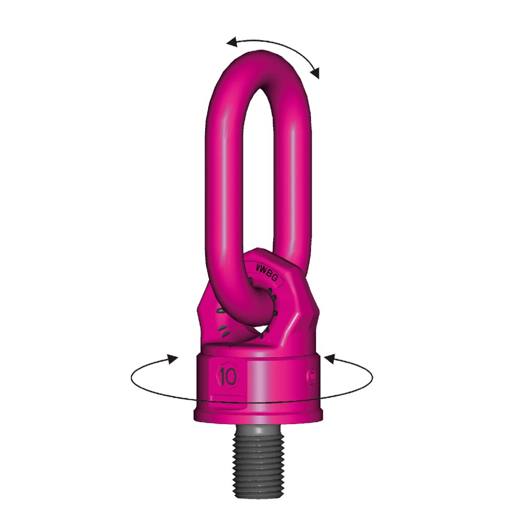 Lifting Eye WBG, high strength lifting eye Traction Levage