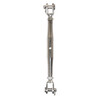 Turnbuckle with welded forks Stainless Steel