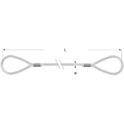 Wire Rope Sling - With Eye