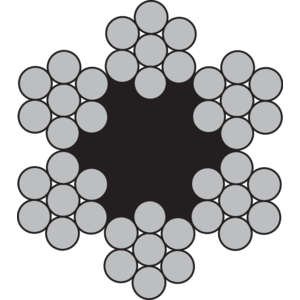 Câble 6x7 - âme textile