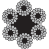 Câble 6x24 + 7 âme textile