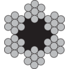 Câble acier 6x7