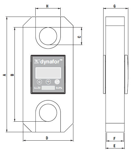 Dynamomètre Dynafor industrial