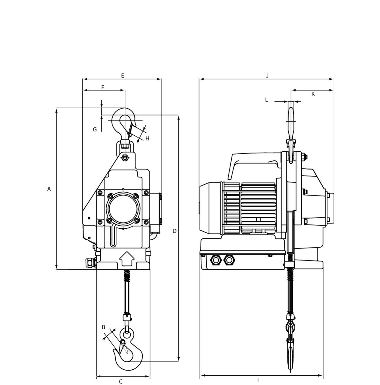Treuil minifor schéma
