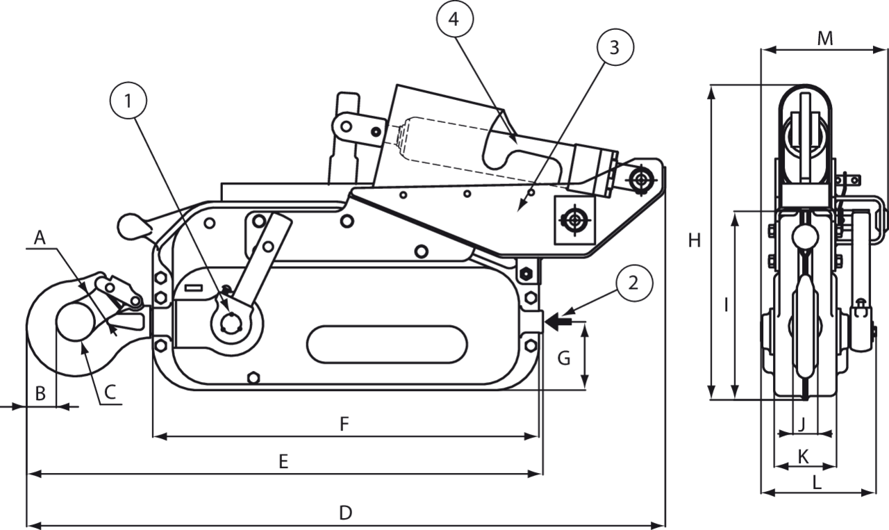 TIRFOR MOTORISE TRACTEL TU-16H_SCHEMA
