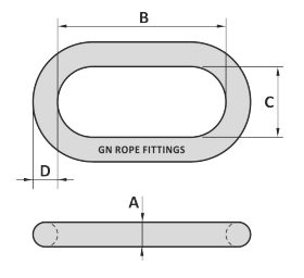 Master Link SC1 GN, forged alloy steel master link | Traction Levage