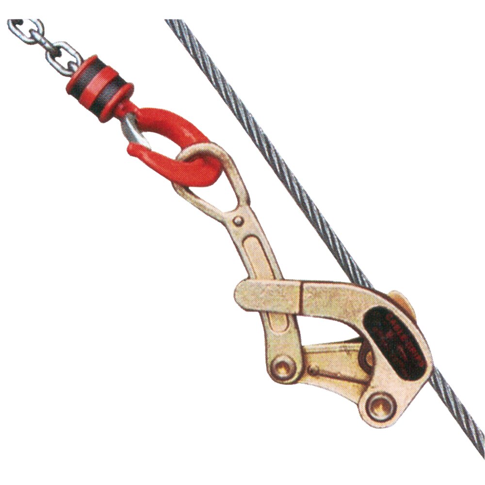 Wire Rope Pulling Clamp cable grip Traction Levage