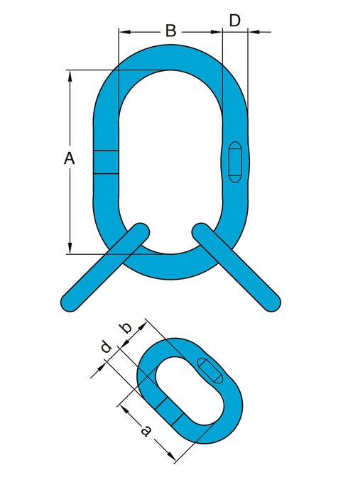 Anneau ovale triple Yoke