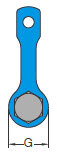 Manille pour chaîne grade 100