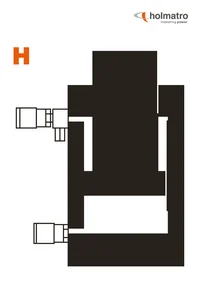 Vérin avec retour hydraulique