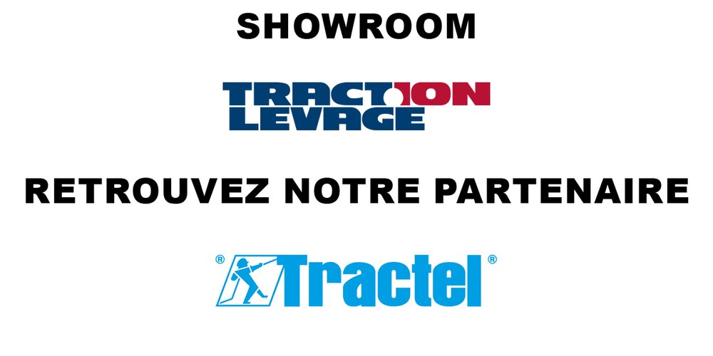 Tractel is in the Traction Levage' showroom