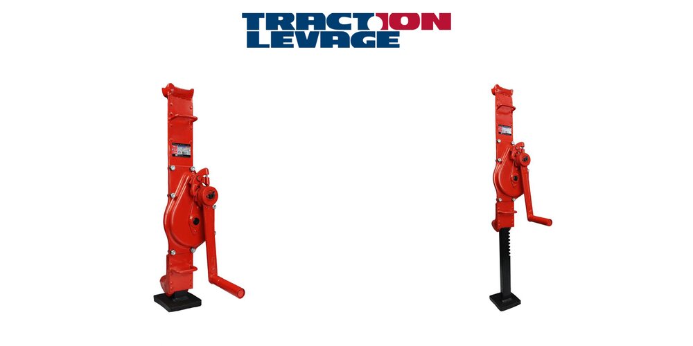 Cric à crémaillère Traction Levage