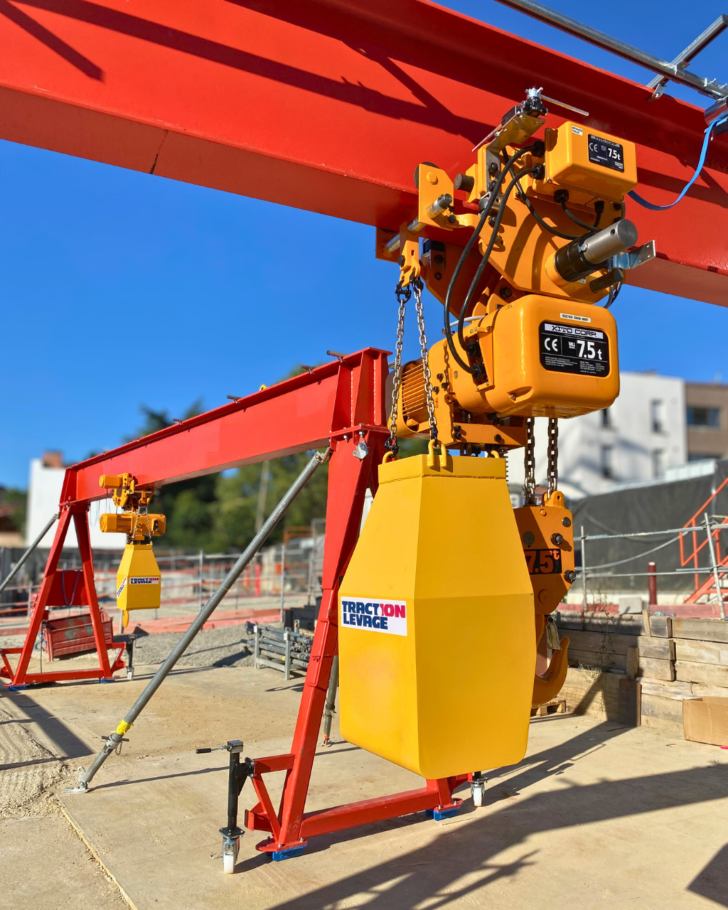 Electric hoists of the Kito brand | © Traction Levage