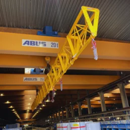 Fabrication palonnier de 22 mètres et de CMU 8 tonnes