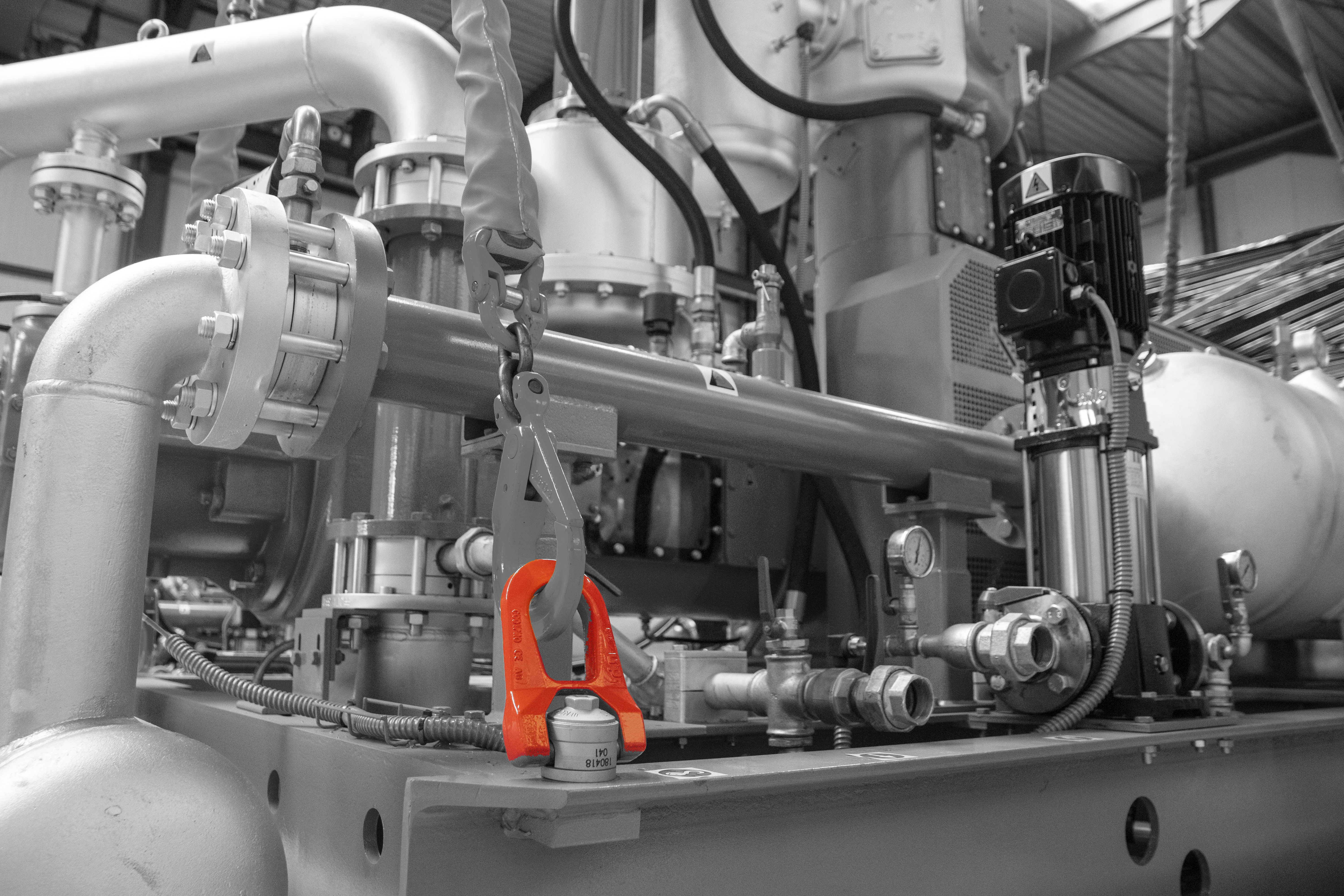Anneau de levage Codipro en situation Anneau de levage Codipro en situation