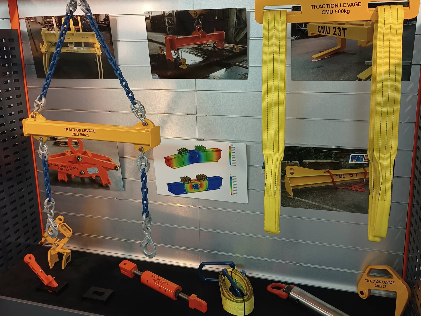Produits Traction Levage dans notre showroom Produits Traction Levage dans notre showroom