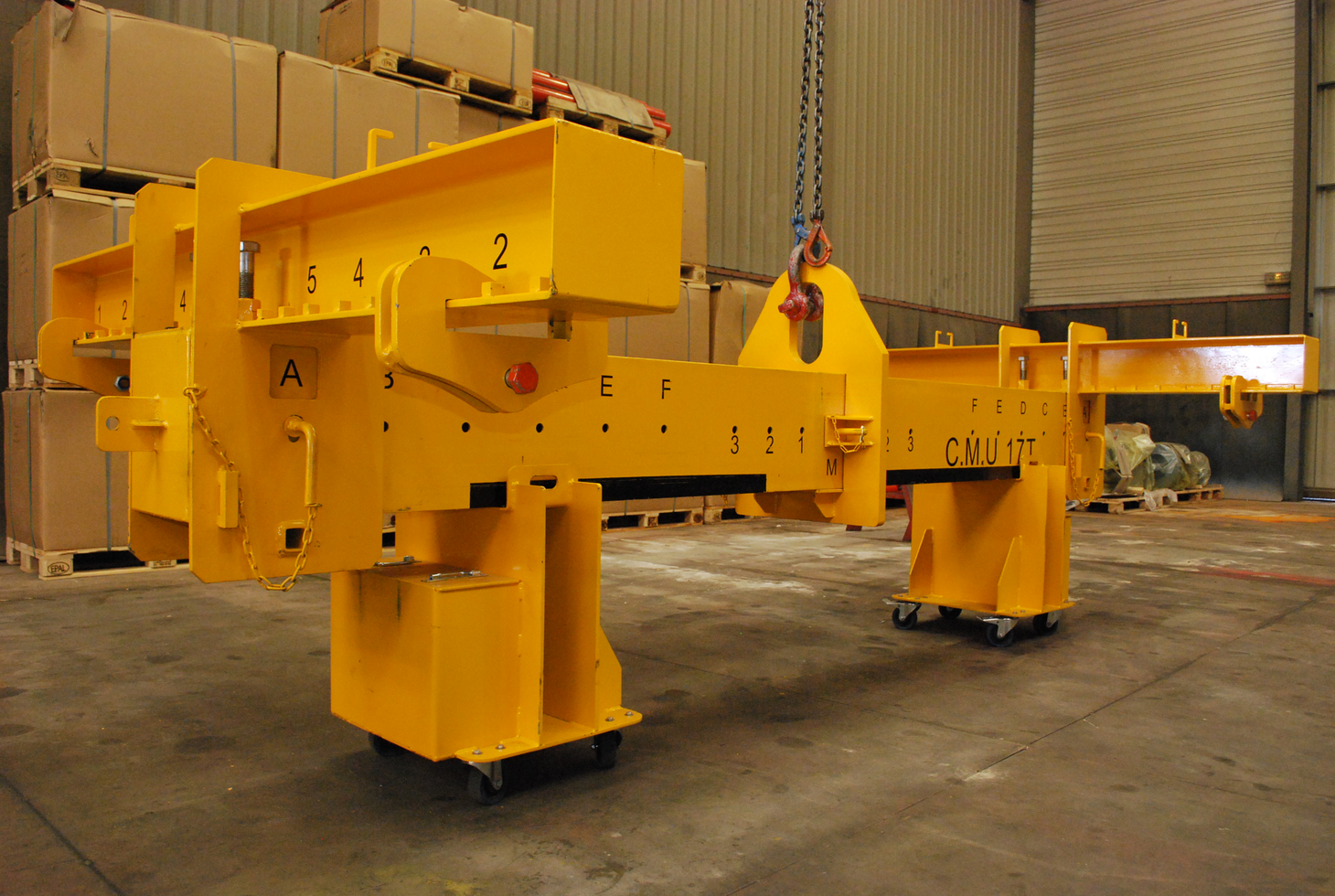 Lifting beam Traction Levage Lifting beam Traction Levage