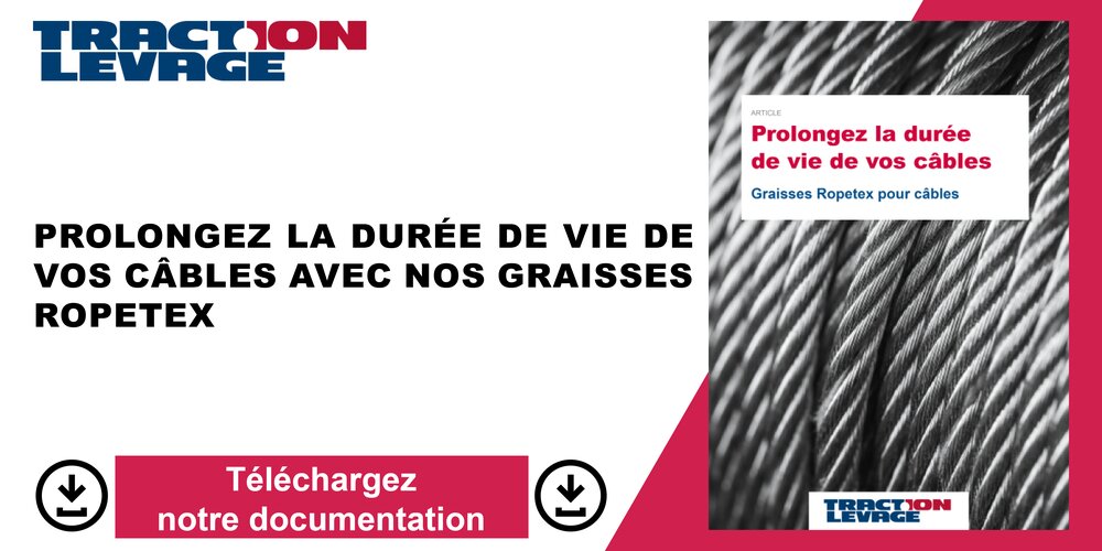 Graisses Ropetex pour câbles métalliques Graisses Ropetex pour câbles métalliques