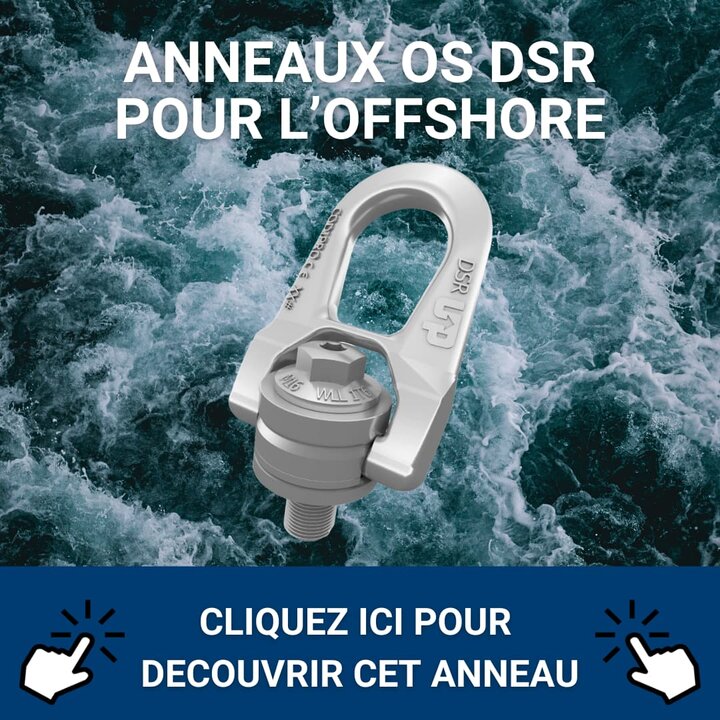 Anneau OS DSR pour l'offshore | © Traction Levage