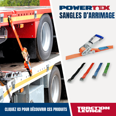 Sangles arrimage Powertex | © Traction Levage