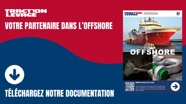 Plaquette dédiée offshore | © Traction Levage