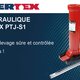 Cric hydraulique POWERTEX PTJ-S1